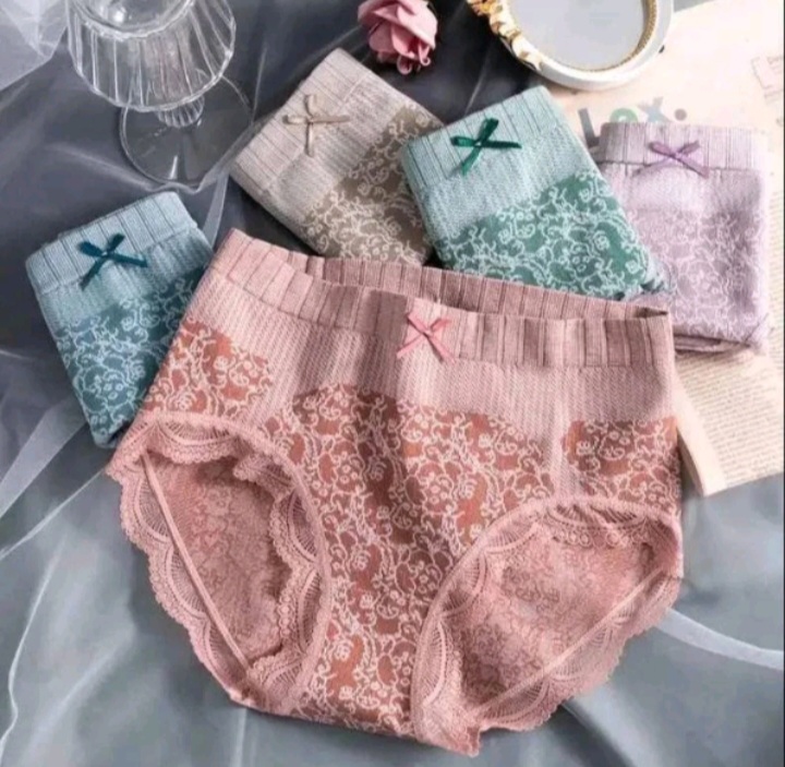 108rb_Celana dalam rajut pita. Muat sampai XXL
